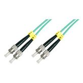 Beek ST-ST Fiber Optic Patch Kablo, Multimode OM3 50/125 Duplex, 3.0mm, LSZH, 2 metre