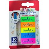 BEESTAR Silgi Renkli 10 'lu Set
