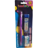 Beestar Versatil Kalem Seti Silgi + Uç - Mor