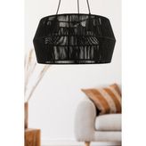 Begüsa Modeno 3.lü Avize Siyah 45 cm