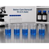 Beher Cam Dereceli 10 ml 5 Adet