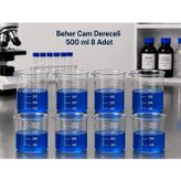 Beher Cam Dereceli 500ml 8 Adet