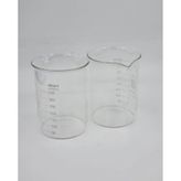 Beher,Cam,Kısa form,DERECELİ BOROSİLİKAT -400 ML