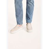 Bej Süet Loafer