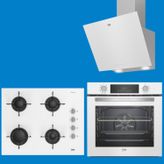 BEKO BEYAZ ANKASTRE CAM SET