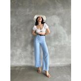 Beli Kemerli Keten Pantolon