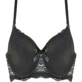 Belifanti Collection Dantelli Destekli Dolgulu Sütyen Siyah - 95B
