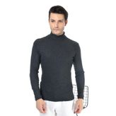 Belifanti Collection Erkek Yarım Balıkçı Yaka Slim Fit Kazak fume