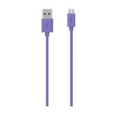 Belkin 2 mt Mor Micro Data Hızlı USB Şarj Kablosu