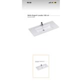 Bella 100 Cm Seramik Lavabo