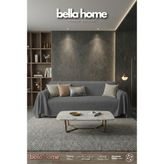Bella Home Örme Polarlı Koltuk & Kanepe Örtüsü - Yumuşak Dokulu & Modern Tasarım - 170 x 210 cm - Antrasit