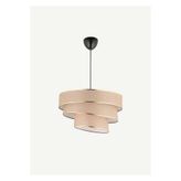 Bella Maison Levi 3 Katlı Sarkıt Avize Kahverengi (40x70 cm)