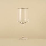 Bella Maison Premium Kadeh 6'lı Silver (320 Cc) - Şeffaf