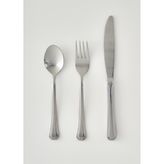 Bella Maison Venedik 18 Parça Tatlı Çatal Kaşık Bıçak Seti Silver Silver