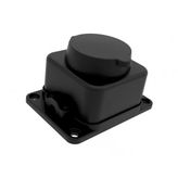 Bemis 1X16A 220V Kauçuk Tekli Duvar Prizi