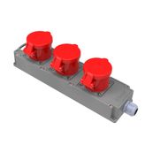 Bemis CEE Tri box Grup Priz 5/32A. 380V. 3 Ad.