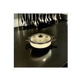 BENA LİFE 20 Cm Krem Çift Kulp Granit Tencere