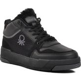 Benetton Siyah Hi Sneaker