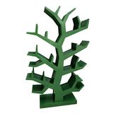 Bengi Ticaret 13895 Tek Parça Mdf Parlak Yeşil Lake El Yapım Ahşap Ağaç Dalı Kitaplık