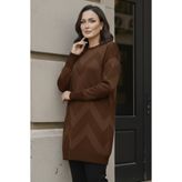 benguen Desenli Tunik N3183 Vizon