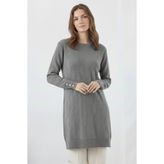 benguen Desenli Tunik N3293 Gri