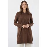 benguen Desenli Tunik N3293 Vizon