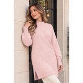 benguen İnci İşlemeli Triko Kazak K6036 Pudra