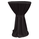 Berlın Bıstro Masa Örtüsü 80 cm Çap - Antrasit