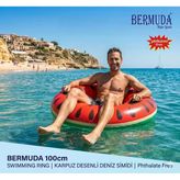 Bermuda Karpuz Desenli Deniz Havuz Simidi