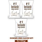 Bernardo 3lü Dibek Kahvesi Ekonomik Set 100GRX3
