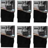 Berrak 4476 Modal 6'lı Siyah Erkek Boxer