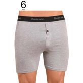 Berrak ELF568BER10596 Gri 6'lı Erkek Boxer