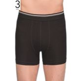 Berrak ELF568BER10973 Siyah 3'Lü Erkek Boxer