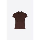 Bershka Çıtçıtlı kısa kollu gömlek