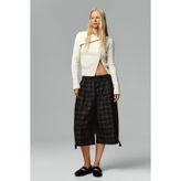 Bershka Uzun fitilli bermuda şort