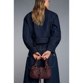 Bershka Vintage görünümlü mini çanta