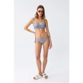 Beruflic Kadın Straplez Mavi Bikini Takımı