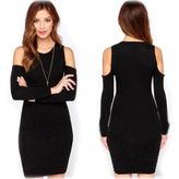 Beruflic Moda Db101184 Omuz Açık Tarz Elbise