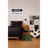 Beşiktaş Duvar Sticker Tabela 45 cm - Lisanslı Orijinal