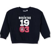 Beşiktaş Lisans Sweatshirt - Siyah - 12 - 18 Ay