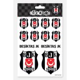 Beşiktaş Sticker Seti Arma - Lisanslı Orijinal