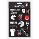 Beşiktaş Sticker Seti Siyah - Lisanslı Orijinal