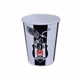 Beşiktaş Temalı Karton Bardak (8 Adet)