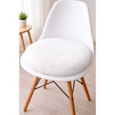 Beta 2 Adet yuvarlak peluş sandalye minderi 40 cm