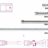 Beta Tools 920AN 250 mm Açılı Lokma Uzatması