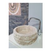 Beta Traverten Patlatma Lavabo