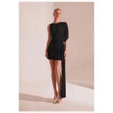 BETTY & SAM Lucy Siyah Mini Elbise