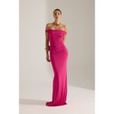 BETTY & SAM VESNA PEMBE ELBİSE
