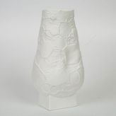 BEYAZ DALGALI VAZO 26*27*20 CM