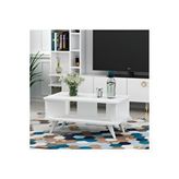 Beyaz Galipol Orta Sehpa Parlak 80 Cm